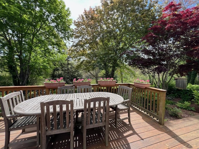 114 Stoney Cliff Rd, Centerville, MA 02632 - deck with outdoor dining area