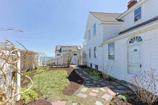561 Commercial St, Provincetown, MA 02657 - view of yard with fence