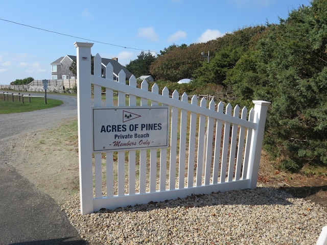 view of gate