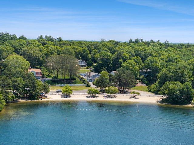 152 Algonquin Ave, Mashpee, MA 02649 - drone / aerial view of a large body of water