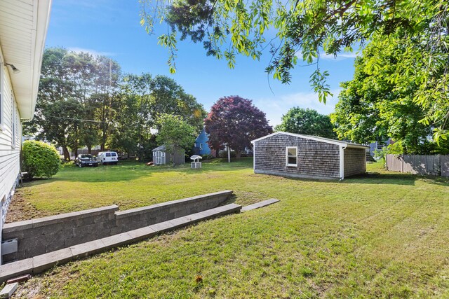 30 Terry Ct, Hyannis, MA 02601 - view of yard with an outbuilding