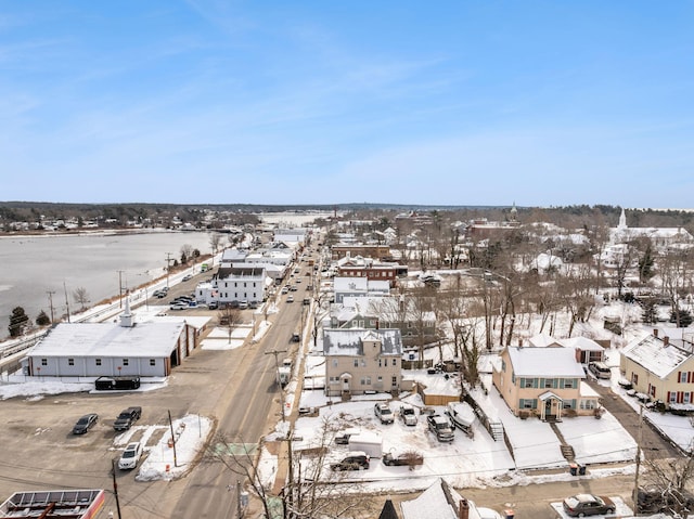 290 Main St, Wareham, MA 02571 - view of snowy aerial view