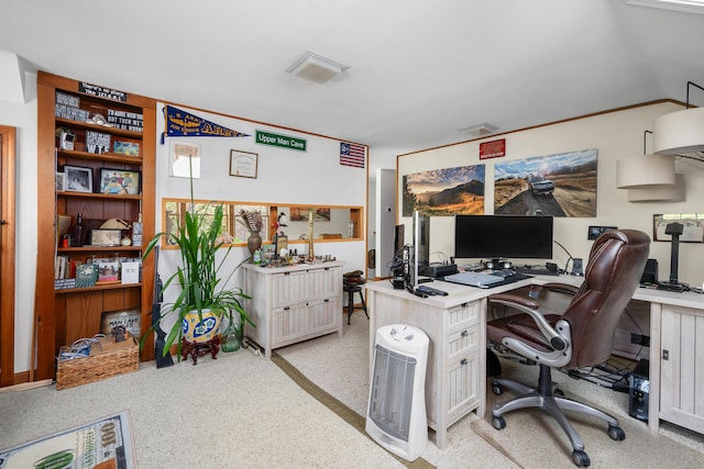 view of office