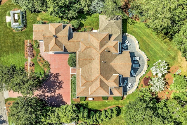 drone / aerial view