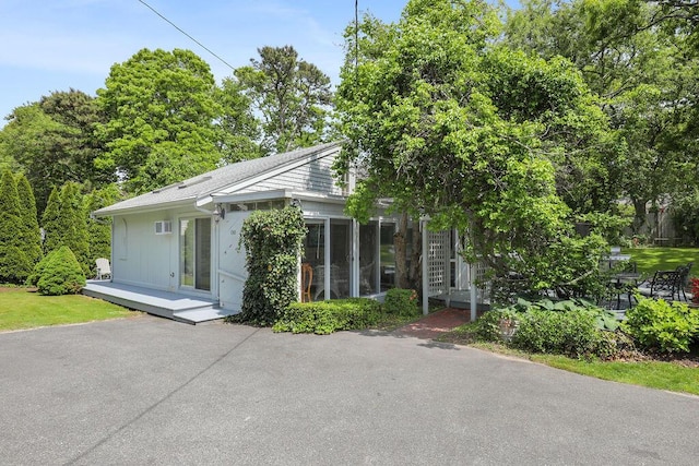 130 Wimbledon Dr, West Yarmouth, MA 02673 - view of front of property featuring a patio area