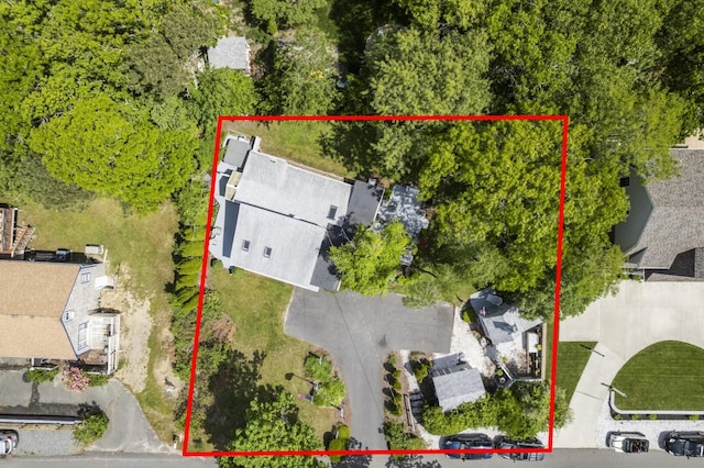 130 Wimbledon Dr, West Yarmouth, MA 02673 - aerial perspective of suburban area