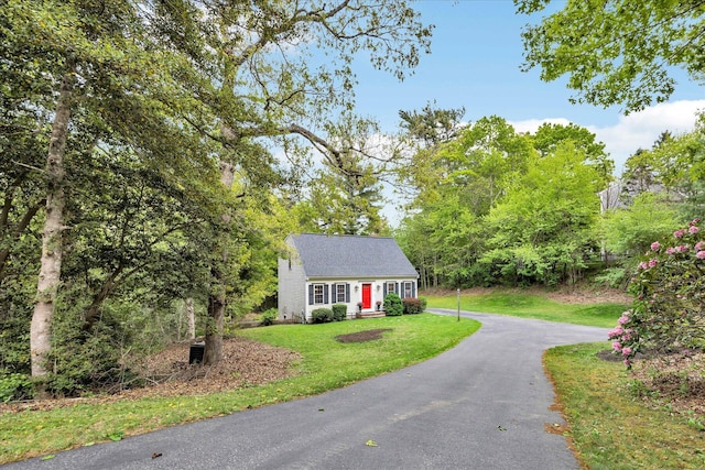 13 Pickerel Way, Forestdale, MA 02644 - view of front of property with a front yard and driveway