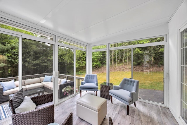 13 Pickerel Way, Forestdale, MA 02644 - sunroom / solarium with an outdoor living space and plenty of natural light