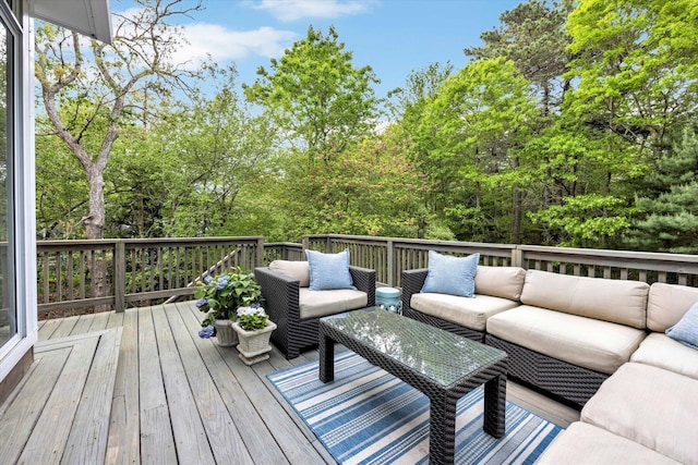 13 Pickerel Way, Forestdale, MA 02644 - deck featuring outdoor lounge area