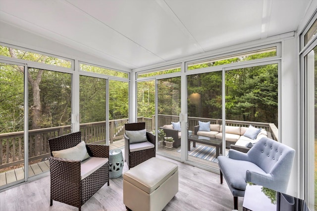 13 Pickerel Way, Forestdale, MA 02644 - sunroom / solarium with an outdoor hangout area