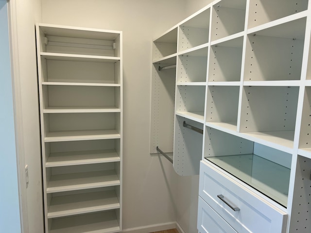 view of spacious closet