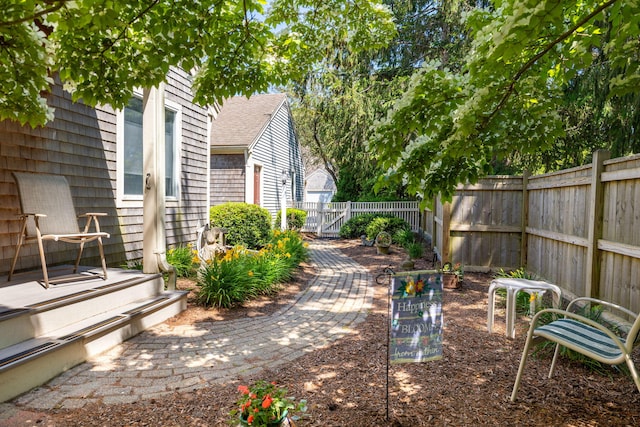248 Kates Path, Yarmouth Port, MA 02675 - view of fenced backyard