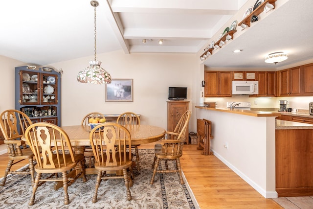 248 Kates Path, Yarmouth Port, MA 02675 - dining area featuring light wood finished floors