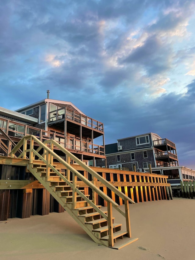 535 Commercial St Unit U1, Provincetown, MA 02657 - dock with stairway