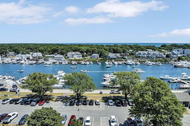 103 Braeside Rd, West Falmouth, MA 02540 - aerial view featuring a water view