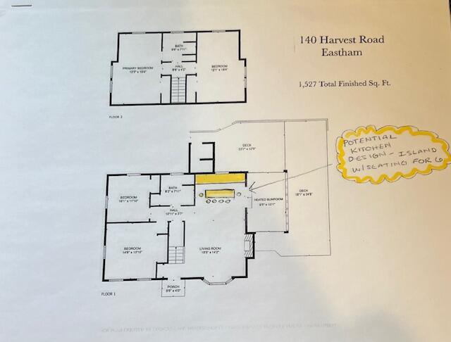 additional living space with dark hardwood / wood-style flooring, a baseboard radiator, and vaulted ceiling