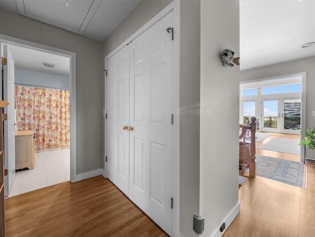 50 View Crest Dr, Falmouth, MA 02540 - hall featuring wood finished floors
