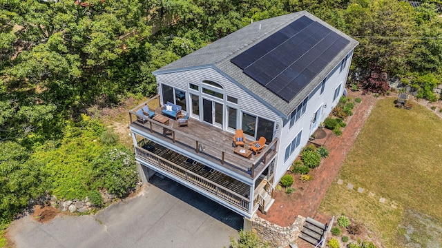 50 View Crest Dr, Falmouth, MA 02540 - view from above of property