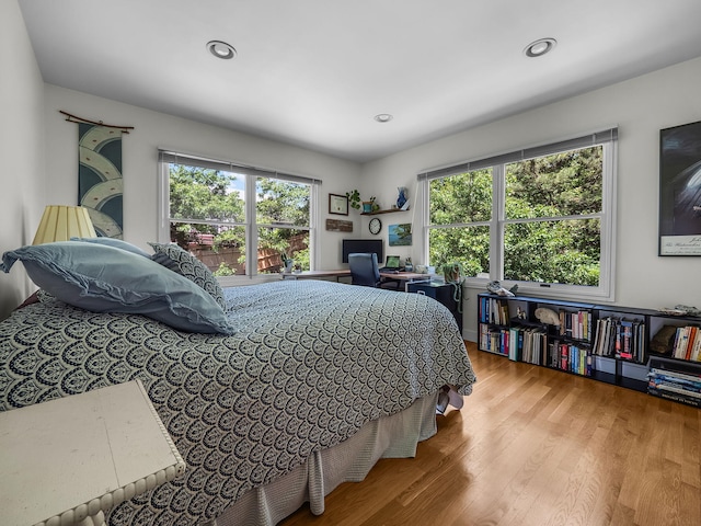 50 View Crest Dr, Falmouth, MA 02540 - bedroom with wood finished floors and recessed lighting