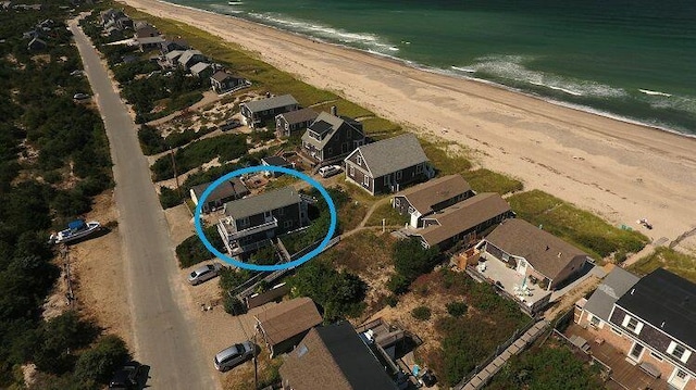 99 Shore Blvd Unit A, East Sandwich, MA 02537 - view of property location featuring waterfront with a beach