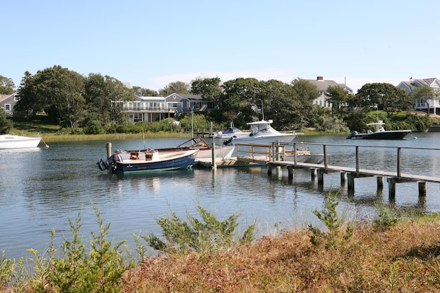 14 Trinity Cv, West Harwich, MA 02671 - dock featuring a water view