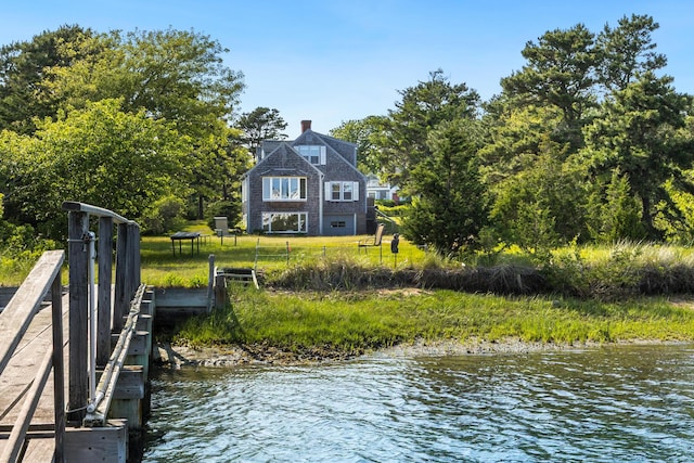 14 Trinity Cv, West Harwich, MA 02671 - dock area with a water view