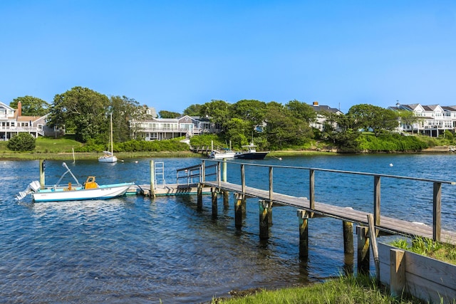14 Trinity Cv, West Harwich, MA 02671 - dock featuring a water view