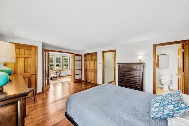 3 Amber Way, Truro, MA 02666 - bedroom with wood finished floors and ensuite bathroom