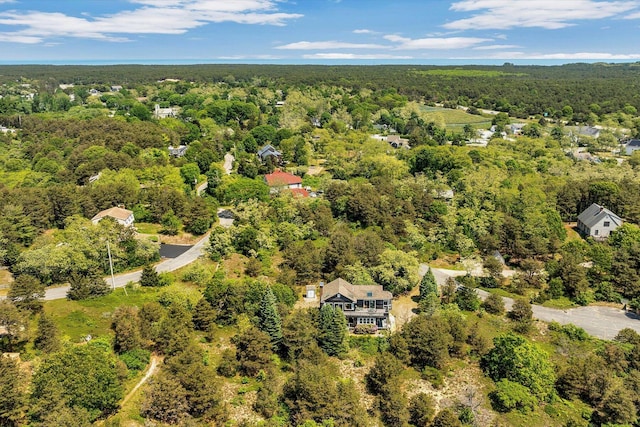 3 Amber Way, Truro, MA 02666 - aerial view of a heavily wooded area