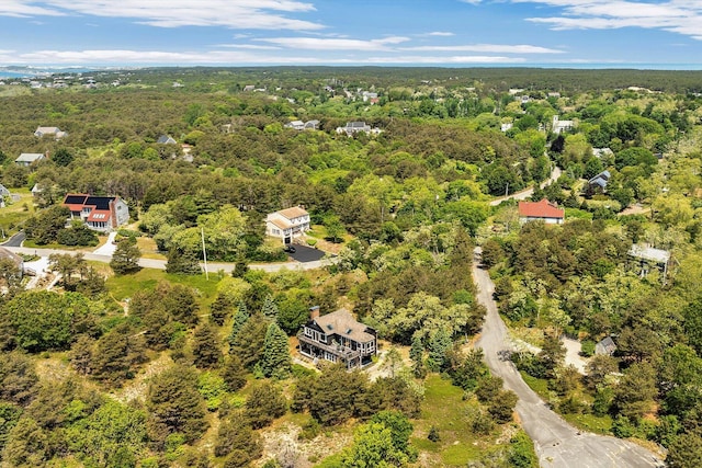 3 Amber Way, Truro, MA 02666 - drone / aerial view of a forest