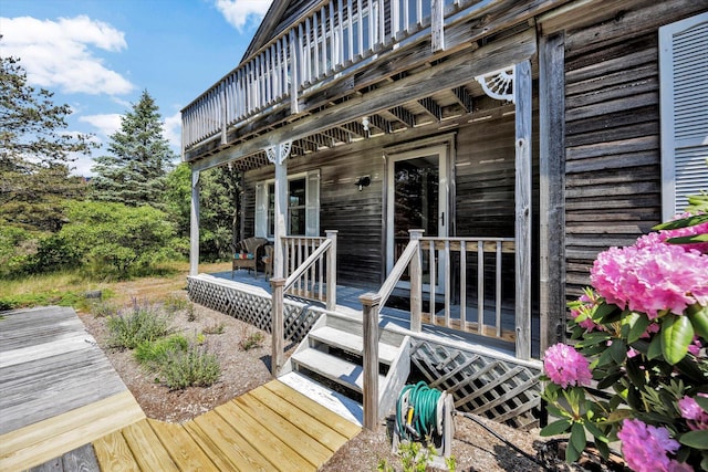 3 Amber Way, Truro, MA 02666 - view of wooden terrace