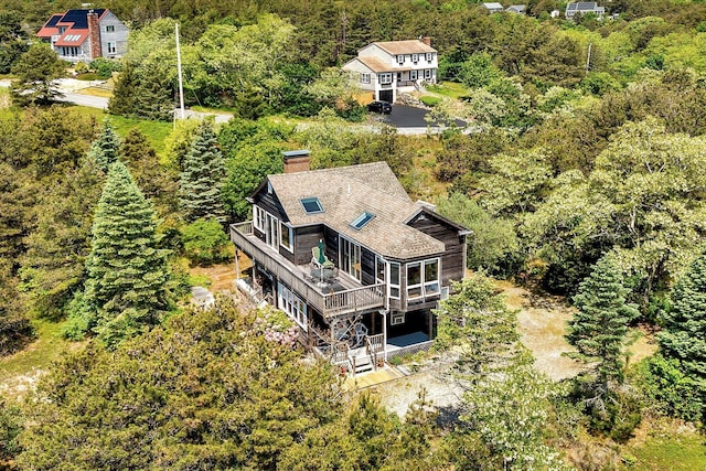 3 Amber Way, Truro, MA 02666 - view of subject property featuring a forest