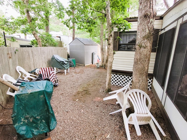310 Old Chatham Rd Unit H-12, South Dennis, MA 02660 - view of yard featuring a storage shed