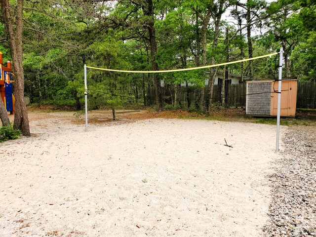 310 Old Chatham Rd Unit H-12, South Dennis, MA 02660 - view of home's community with volleyball court