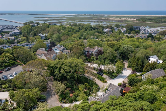 29 Point St, Provincetown, MA 02657 - aerial overview of property's location featuring a nearby body of water and nearby suburban area