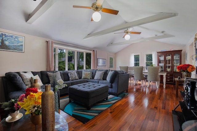 298 Oakland Rd, Hyannis, MA 02601 - living area featuring ceiling fan and wood finished floors