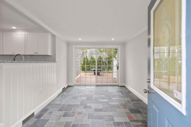 6 Harrington Way, Hyannis, MA 02601 - unfurnished sunroom with a sink