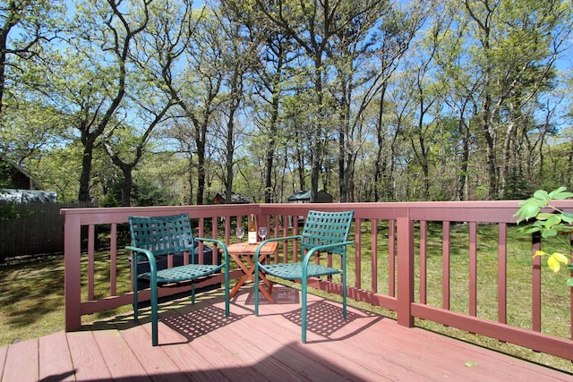 19 Featherbed Ln, Brewster, MA 02631 - view of deck