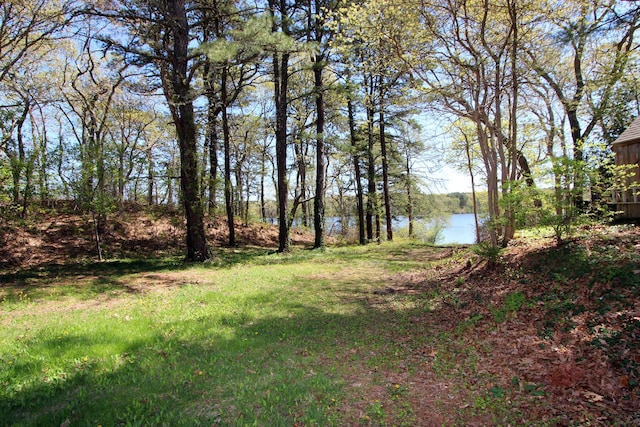 19 Featherbed Ln, Brewster, MA 02631 - view of yard featuring a water view