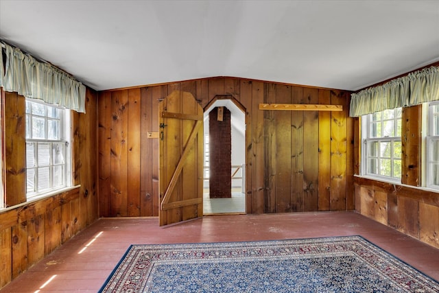34 Oak St, Harwich, MA 02645 - empty room featuring wood walls