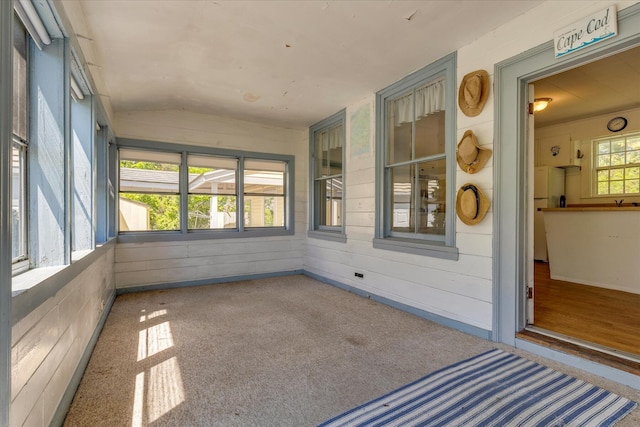 34 Oak St, Harwich, MA 02645 - unfurnished sunroom with lofted ceiling
