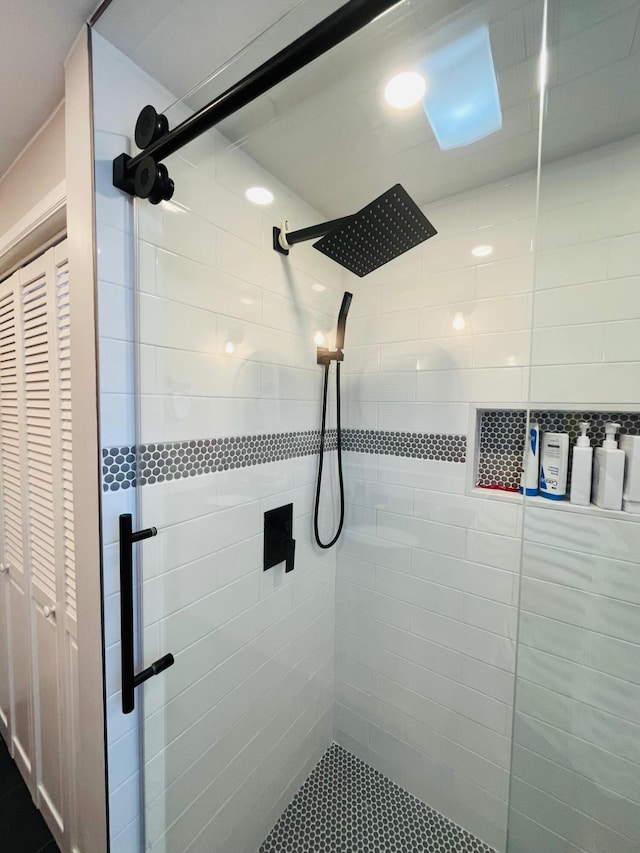 29 Chipman Rd, Sandwich, MA 02563 - bathroom featuring a shower stall