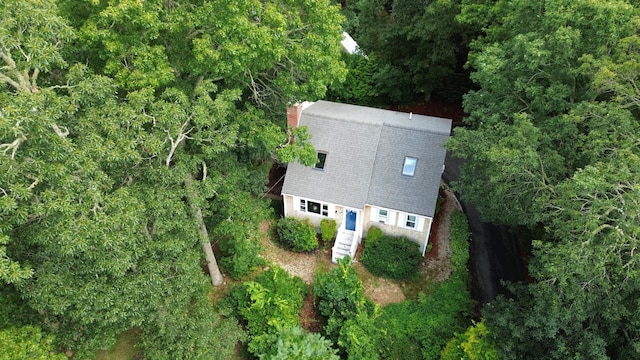 59 Whitecaps Dr, East Falmouth, MA 02536 - aerial view of property and surrounding area