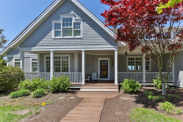 20 Boat Meadow Way, Eastham, MA 02642 - view of front of home with covered porch