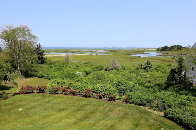 20 Boat Meadow Way, Eastham, MA 02642 - view of grassy yard with a water view