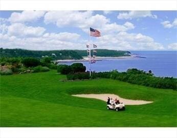 6 Sea Cliff Dr E Unit 6, Cedarville, MA 02360 - view of property's community with a water view, a yard, and golf course view