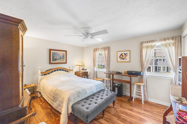 441 Buck Island Rd Unit B1, West Yarmouth, MA 02673 - bedroom featuring wood finished floors and ceiling fan