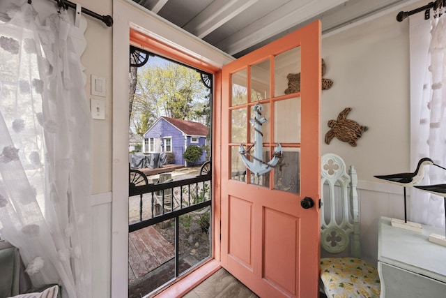 view of entryway