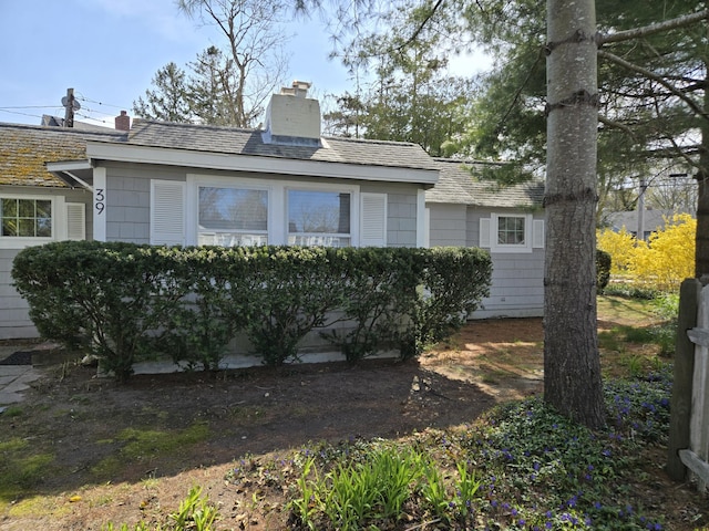 39 Alden Way, Hyannis, MA 02601 - back of property featuring a chimney