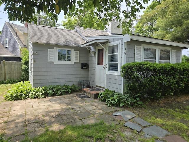 39 Alden Way, Hyannis, MA 02601 - bungalow-style house featuring a chimney